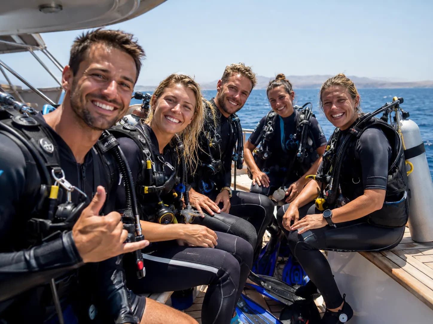 Certified diver exploring a Red Sea reef with Dive Red Sea