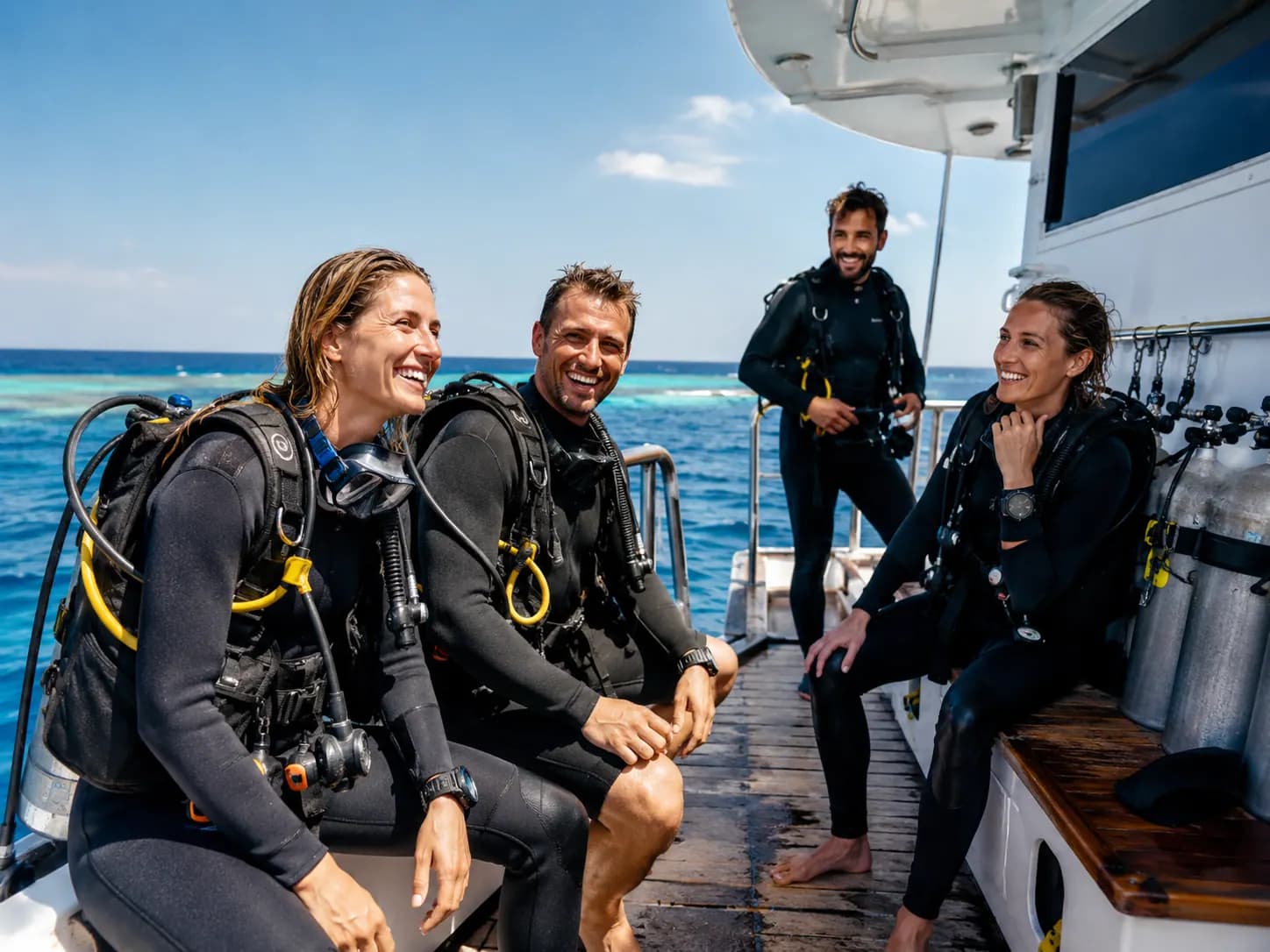 Certified diver exploring a Red Sea reef with Dive Red Sea