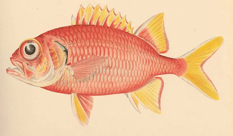 Yellowfin soldierfish (Myripristis xanthacra) in the Red Sea